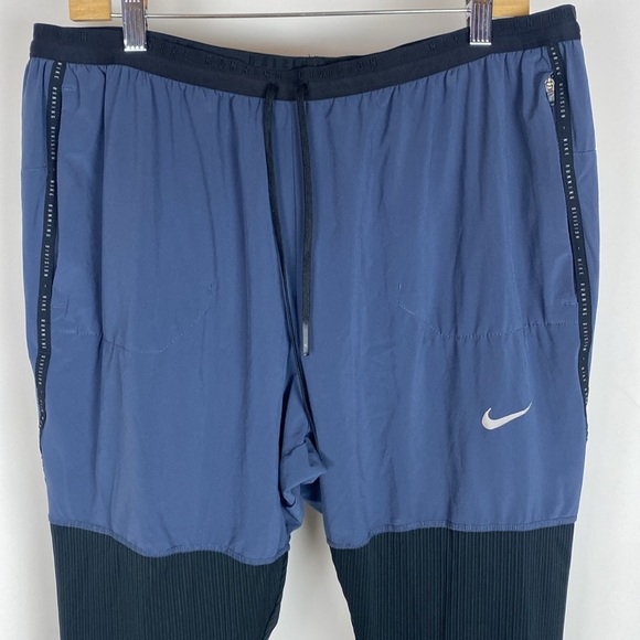 Nike Phenom Elite Run Division Hybrid Running Pants Men 2XL Blue DR8754 437 - Picture 4 of 11